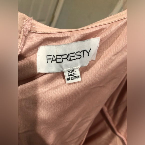 Elegant Off Shoulder Ruched Bust Split Thigh Tulle Evening Dress - Picture 9 of 11